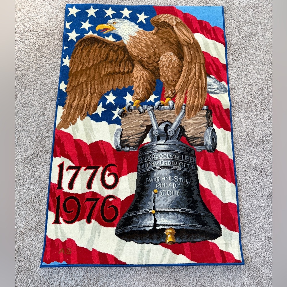 The American Legend USA Patriotic 1776 Eagle Liberty Rug Eagle Alexander Smith
